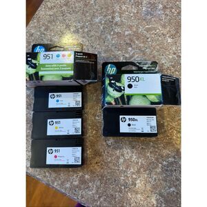 Brand new HP ink bundle 950XL and 951 color please read